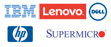 Server brand logos